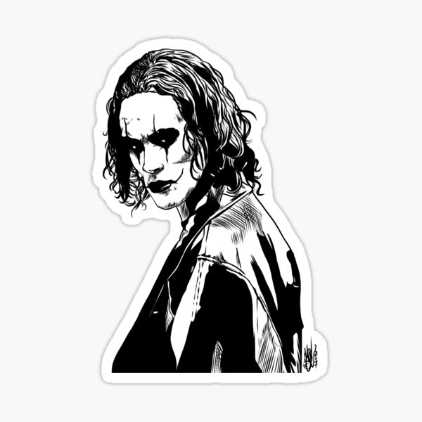 The Crow (Brandon Lee) Sticker