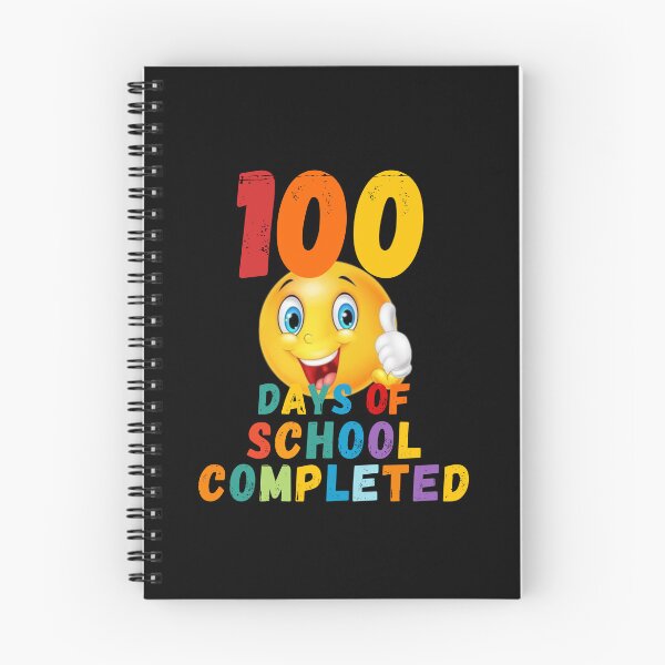 Item preview, 100 Days of School Completed. Happy emoji. designed and sold by Moremon.