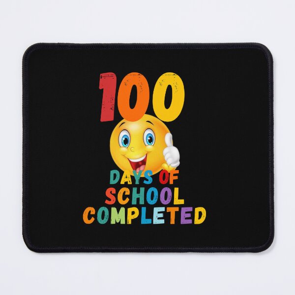 Item preview, 100 Days of School Completed. Happy emoji. designed and sold by Moremon.