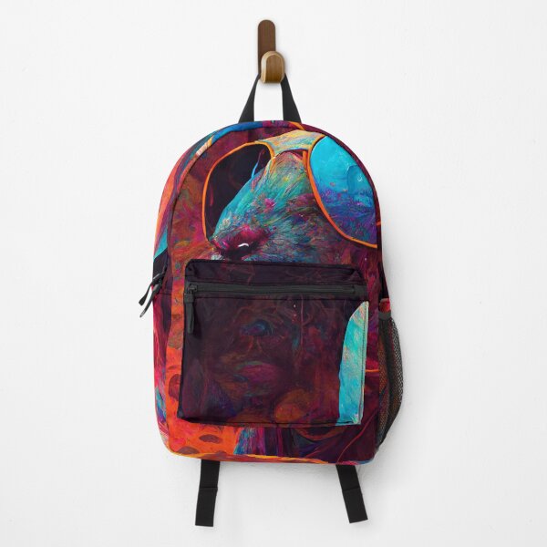 Item preview, Psychedelic Rabbit Wearing Sunglasses Wall Art designed and sold by BySpinny.