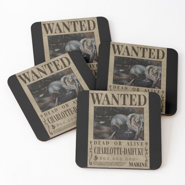 Item preview, Charlotte Daifuku Bounty One Piece Wanted Poster designed and sold by One Piece Bounty Poster.