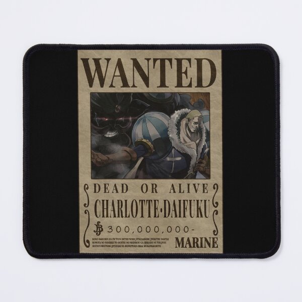 Item preview, Charlotte Daifuku Bounty One Piece Wanted Poster designed and sold by One Piece Bounty Poster.