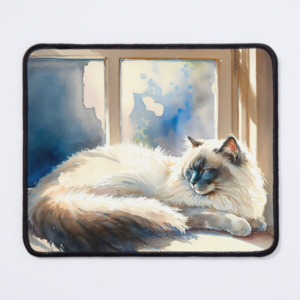 Item preview, The cat in front of the window designed and sold by Kadhaf.