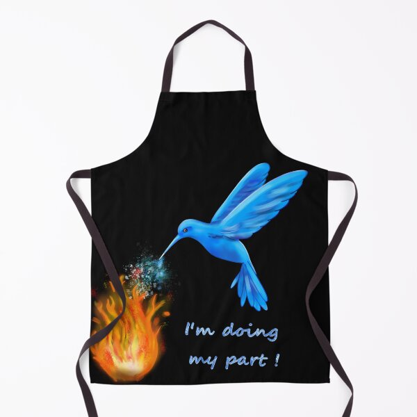 Item preview, hummingbird fighting fire designed and sold by Themys24.