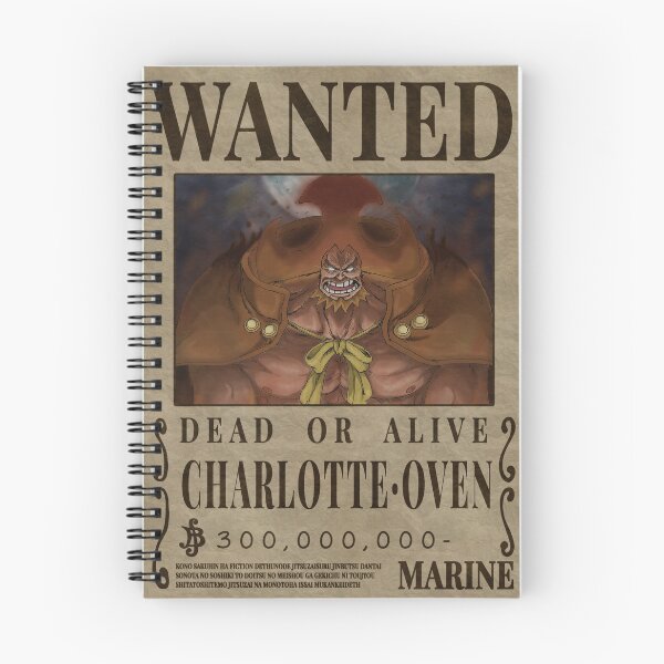 Item preview, Charlotte Oven Bounty One Piece Wanted Poster designed and sold by One Piece Bounty Poster.