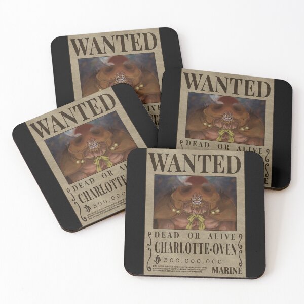Item preview, Charlotte Oven Bounty One Piece Wanted Poster designed and sold by One Piece Bounty Poster.