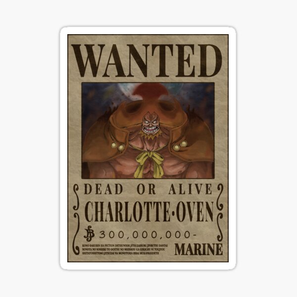 Charlotte Linlin - Big Mom Wanted poster one piece bounty (2023