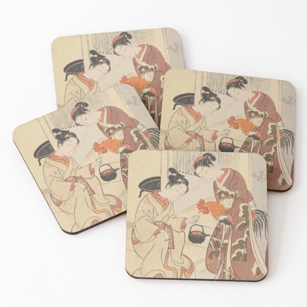 Item preview, Japanese Ladies taking a coffee break.  designed and sold by Tiannalaw.