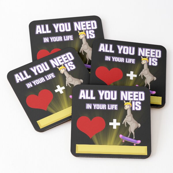 Item preview, All you need in your life is love and Alpacas designed and sold by Dosfried.