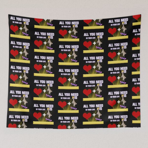 Item preview, All you need in your life is love and Alpacas designed and sold by Dosfried.