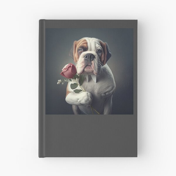 Item preview, Valentine's Day Dog with Rose designed and sold by BySpinny.