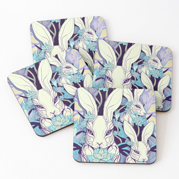 Item preview, Cyborg Rabbit Pattern | Cute Anime Rabbit | Year of the Rabbit | high resolution  designed and sold by Synthetic-Intel.