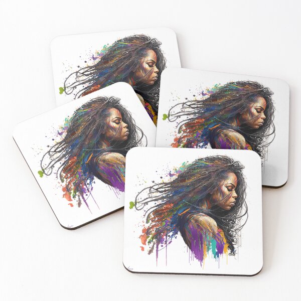 Item preview, Black Girl Magic Colorful DIGITAL ART designed and sold by T3goods.