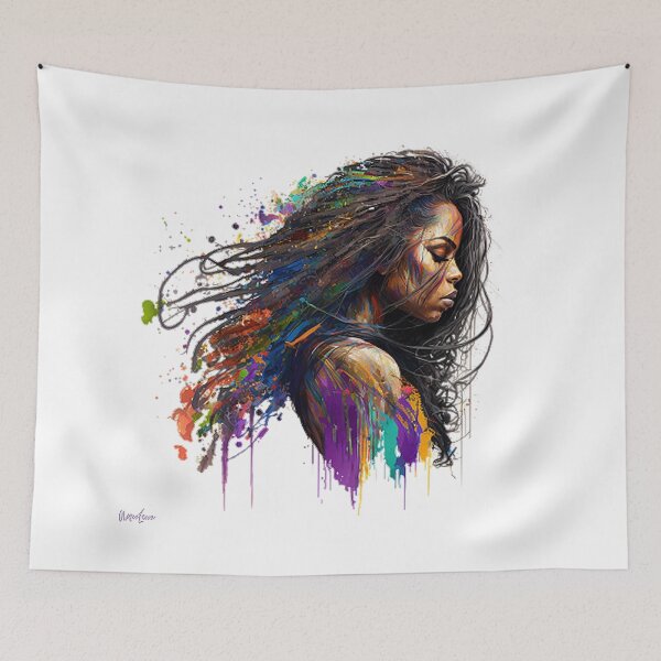 Item preview, Black Girl Magic Colorful DIGITAL ART designed and sold by T3goods.