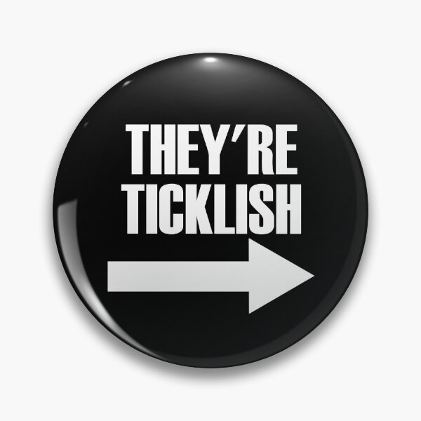 Item preview, They're Ticklish Arrow Right With Tickle Fight Ticklish Gear designed and sold by DynamicDesign.