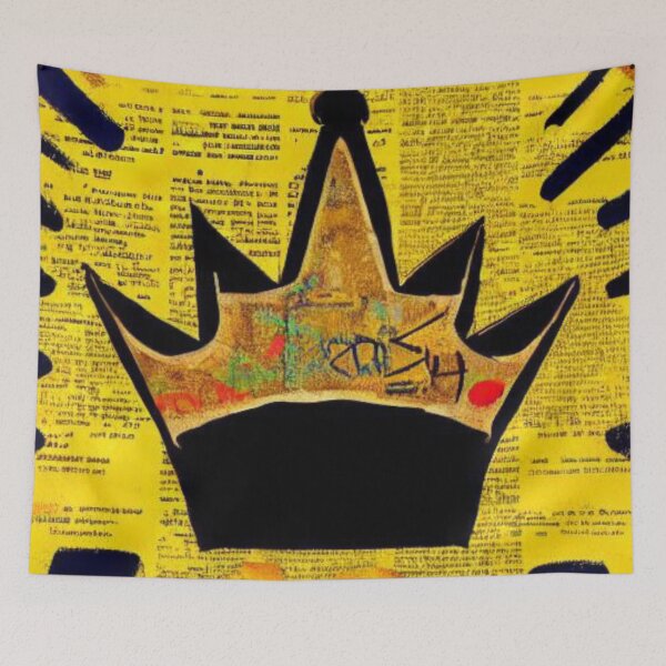 Item preview, King Crown | Royalty | Street Art | Newspaper Collage designed and sold by itzbart.