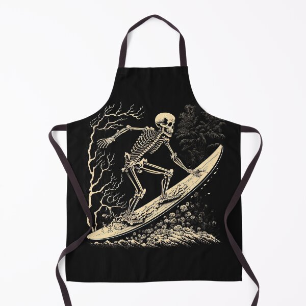 Item preview, DEATH SURFER SKELETON designed and sold by Delicious Design ⭐⭐⭐⭐⭐.