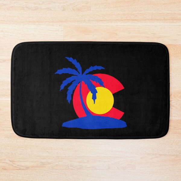Item preview, Colorado Harvest Flag Florida Palm Tree and Sun designed and sold by Dude  Stuff.