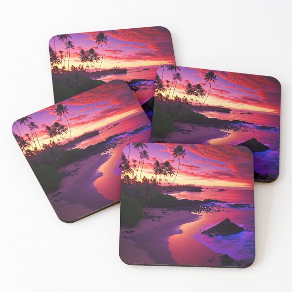 Item preview, Beautifull Sunrise on the Havaiian beach 16 designed and sold by Artistic Pandas.