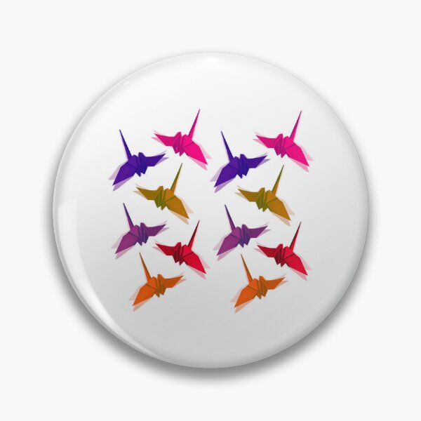 Item preview, Dead to Me Origami Swan Pattern designed and sold by ranlamoArt.