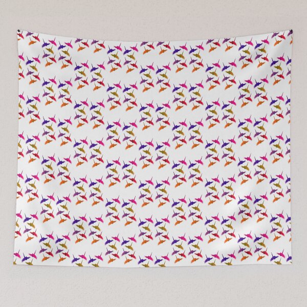 Item preview, Dead to Me Origami Swan Pattern designed and sold by ranlamoArt.