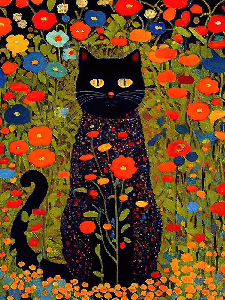 Aperçu 4 sur 4. Coque iPhone avec l'œuvre Klimt's Garden créée et vendue par Ottaviana.