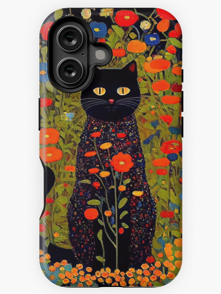 Aperçu 1 sur 4. Coque iPhone avec l'œuvre Klimt's Garden créée et vendue par Ottaviana.