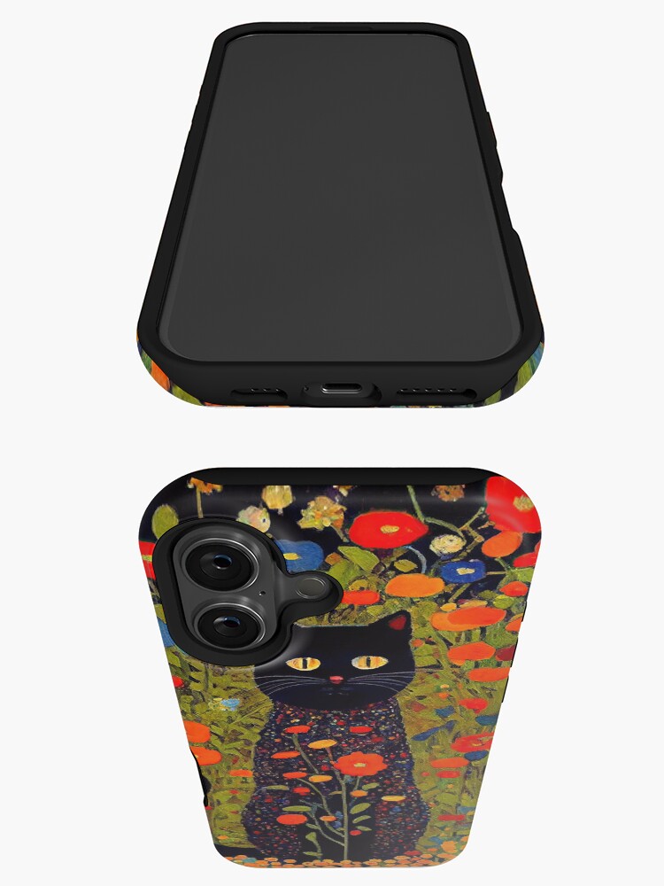 Aperçu 3 sur 4. Coque iPhone avec l'œuvre Klimt's Garden créée et vendue par Ottaviana.