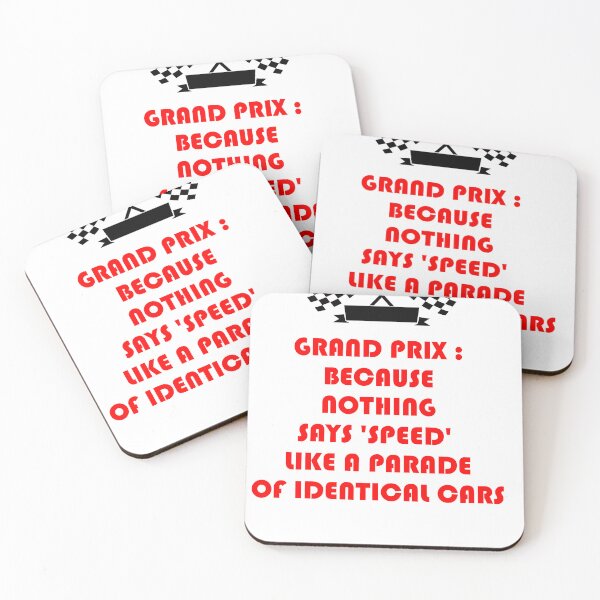 Item preview, GRAND PRIX : Because Nothing Says 'Speed' Like A Parade of identical Cars designed and sold by keshartgallery.