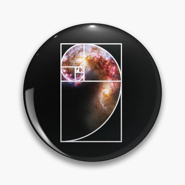 Item preview, Fibonacci Spiral Galaxy designed and sold by GalacticMantra.