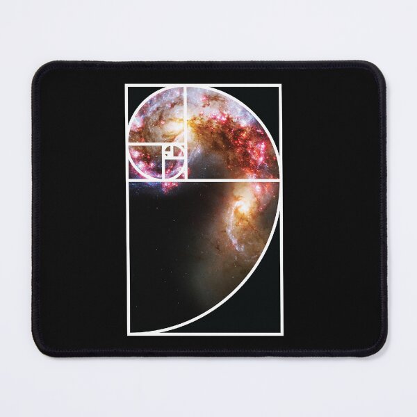 Item preview, Fibonacci Spiral Galaxy designed and sold by GalacticMantra.