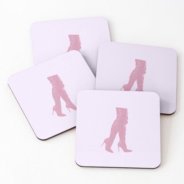 Item preview, Pink Thigh High Boots  designed and sold by Blessed-Prints.