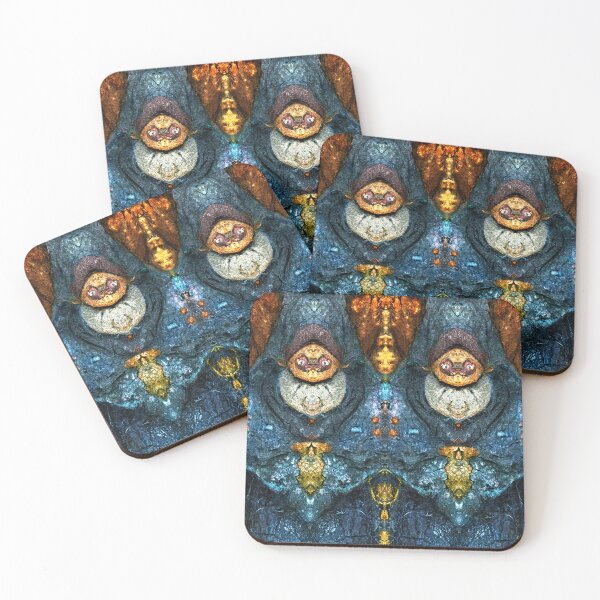 Item preview, Bluemonks of Bah Muth designed and sold by Yampimon.