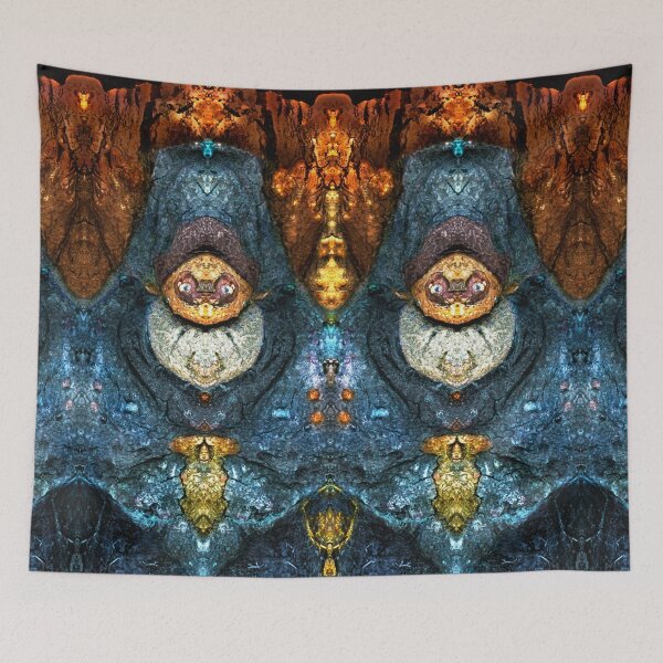 Item preview, Bluemonks of Bah Muth designed and sold by Yampimon.