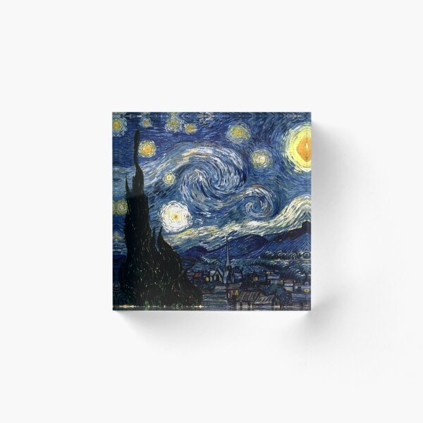 Item preview, starry night star night van gogh paint designed and sold by arthistory.