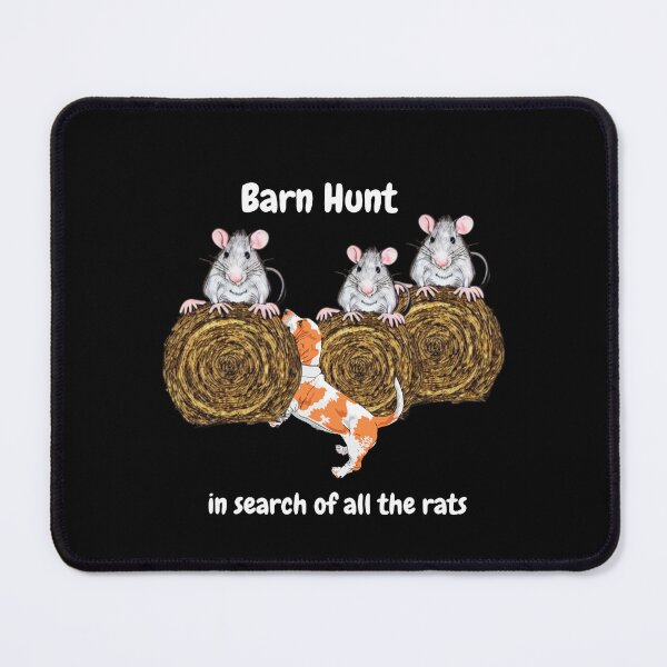 Item preview, Funny Barn Hunt - in search of all the rats with a Bassett Hound designed and sold by Just4doglovers.
