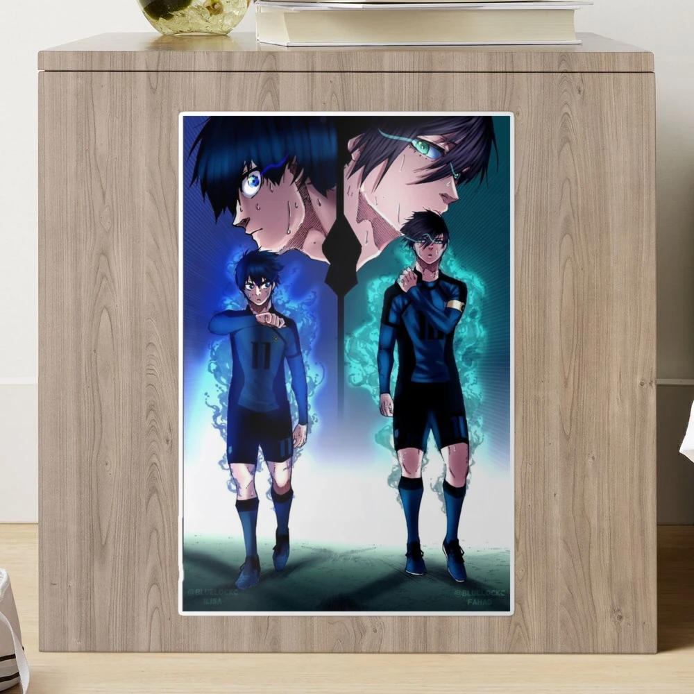 Anime Poster Blue Lock Tsurugi Zantetsu Isagi Yoichi Wall Scroll