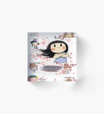 Happy birthday celebration Acrylic Block