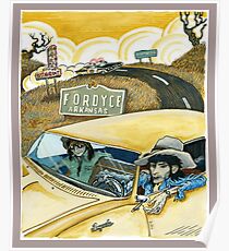 Keith & Ronnie Fordyce Arkansas Rolling Stones Poster