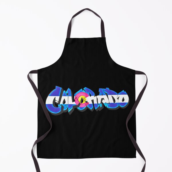 Item preview, Colorado art district Rino Colorado Flag Graffiti designed and sold by Dude Stuff.