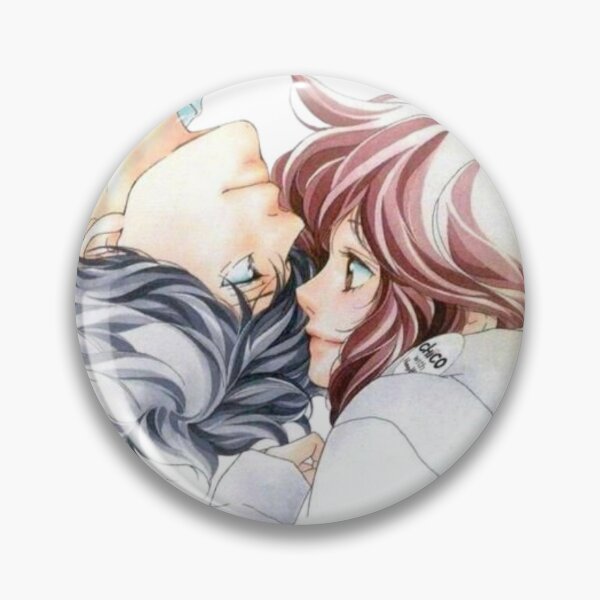 Ao Haru Ride Futaba X Kou Shoujo Enamel Pins 