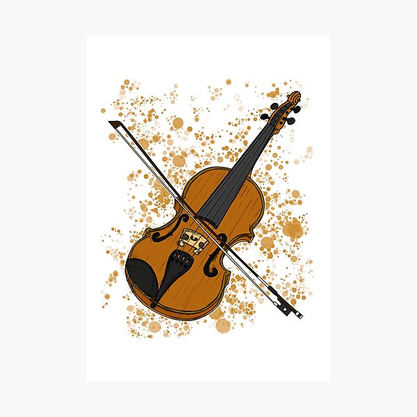 Artikelvorschau, Violine, Geiger, Streicherlehrer, Musiker entworfen und verkauft von doodlerob.