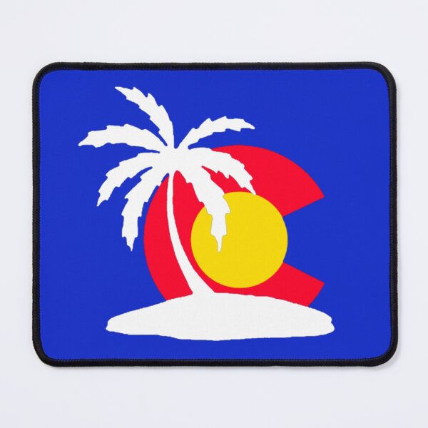 Item preview, Colorado Flag Florida Palm Tree Sunset designed and sold by Dude Stuff.