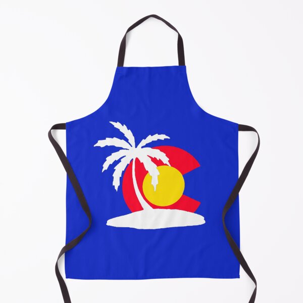 Item preview, Colorado Flag Florida Palm Tree Sunset designed and sold by Dude Stuff.