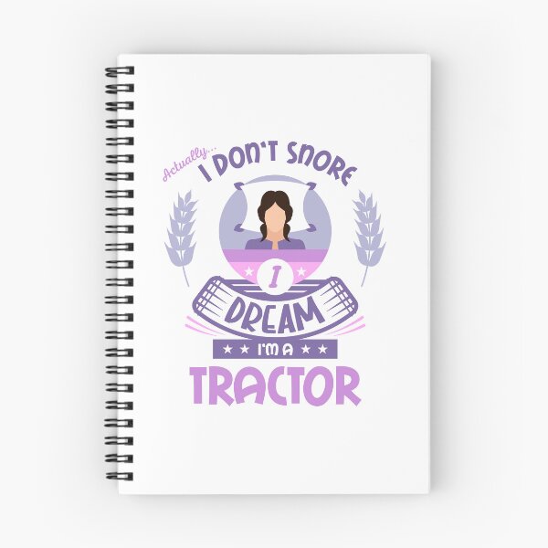 Item preview, Actually I Don't Snore I Dream I'm a Tractor designed and sold by Labradoodlesetc.