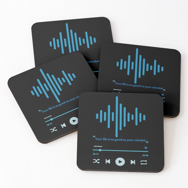 Item preview, Inspirational quotes - Play Music Interface With Motivational Quotes Cute designed and sold by AB-NewStyle.