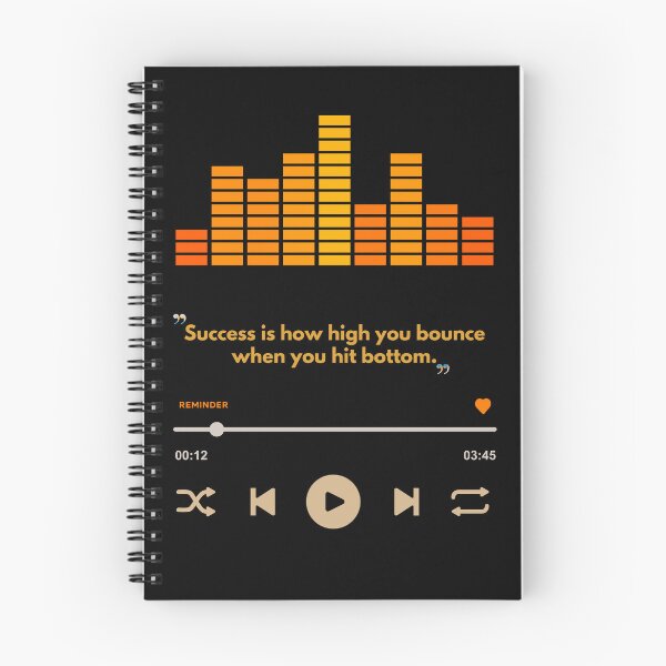 Item preview, Inspirational quotes - Play Music Interface With Motivational Quotes Cute designed and sold by AB-NewStyle.