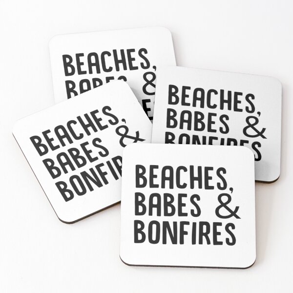 Item preview, Beaches Babes And Bonfires      designed and sold by Labagshops.