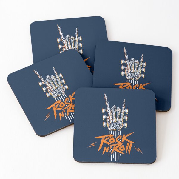 Item preview, Guitar Neck Skeleton Hand Rock and Roll Guitar Pick Merch designed and sold by niftee.