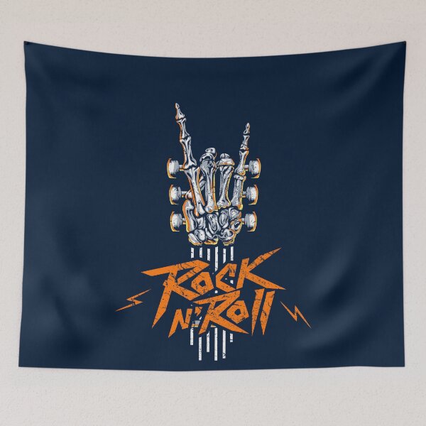 Item preview, Guitar Neck Skeleton Hand Rock and Roll Guitar Pick Merch designed and sold by niftee.
